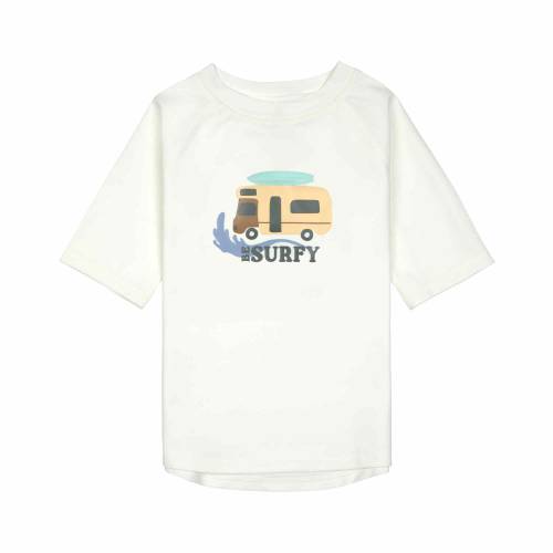 LAESSIG Splash&Fun Short Sleeve - Rashguard Camper Sea Salt 36m