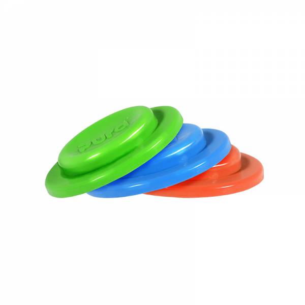 PURA Silicone Seal Disk 3 pack Blue/Green/Orange