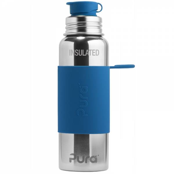 PURA Sport Bottle Insulated 650ml Steel Blue