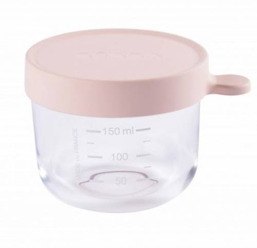 BEABA Food Jar Glass 150 ml - Pink