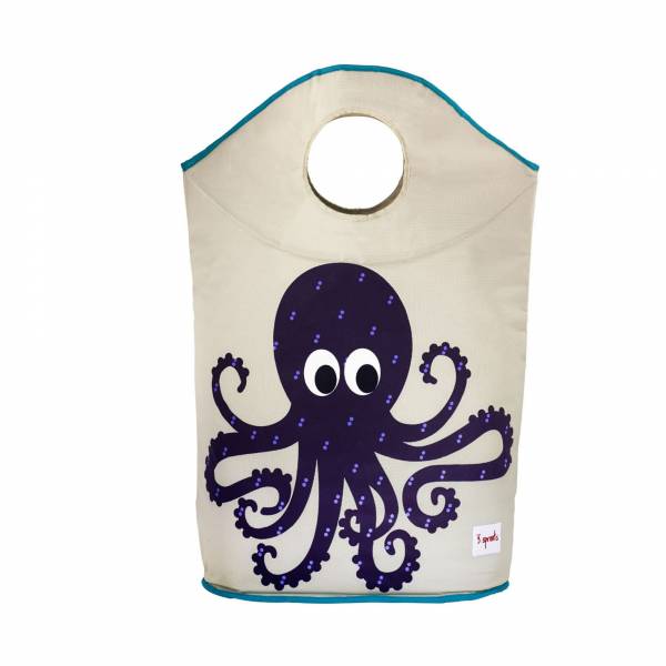 3 SPROUTS Laundry Hamper - Octopus