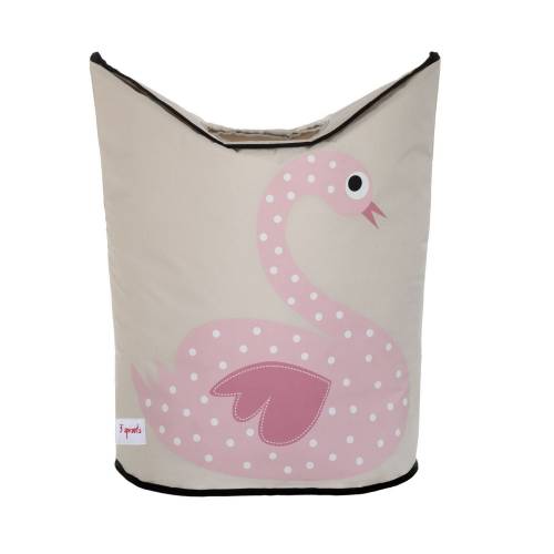 3 SPROUTS Laundry Hamper - Swan