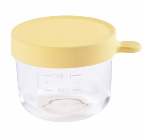BEABA Food Jar Glass 150 ml - Yellow S