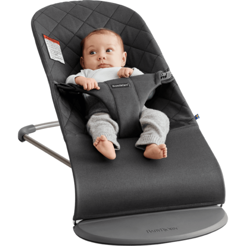 BABYBJORN Bouncer - Bliss Cotton Anthracite