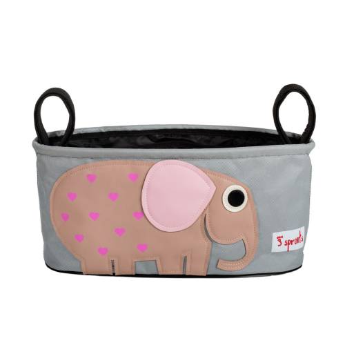 3 SPROUTS Stroller Organizer - Elephant
