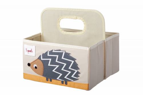 3 SPROUTS Diaper Caddy - Hedgehog
