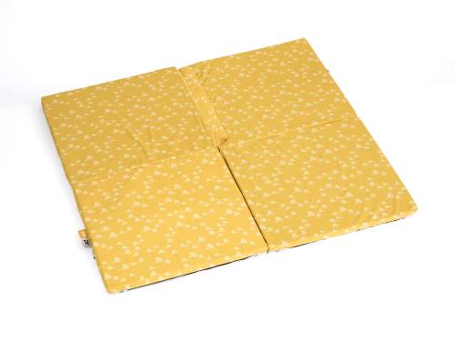 SIMPLY GOOD Portable Soft Mat - Grey White Hedgehogs/Yellow