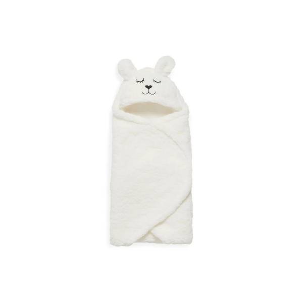 JOLLEIN Wrap Blanket Bunny - Off White