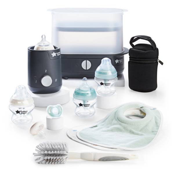 TOMMEE TIPPEE Complete Feeding Set - Black  