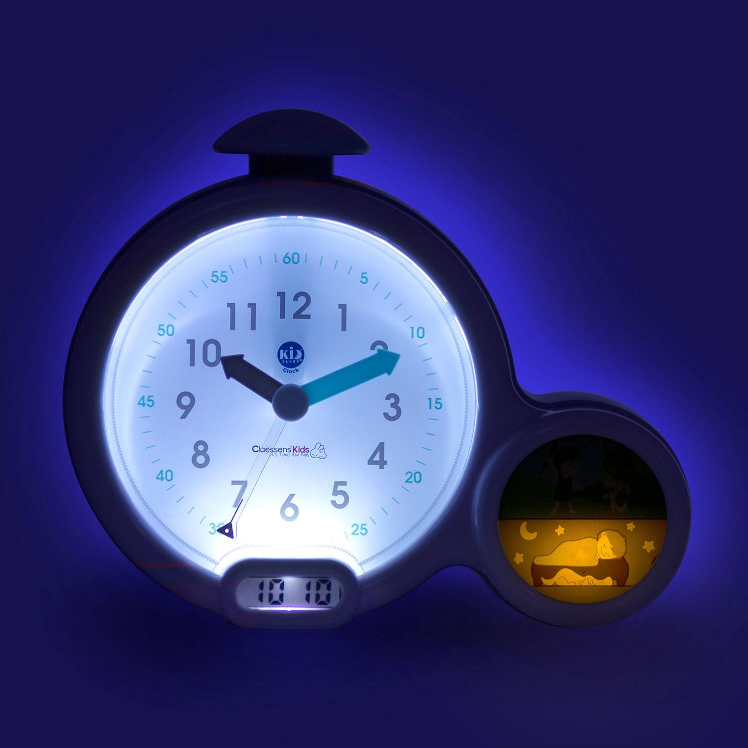 Mon Premier Réveil - Kid'Sleep Clock - White/Grey