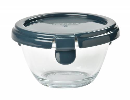 BEABA Food Jar Glass Pyrex 200ml - Dark Blue S
