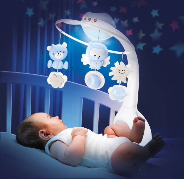 INFANTINO 3in1 Projector Musical Mobile - Blue