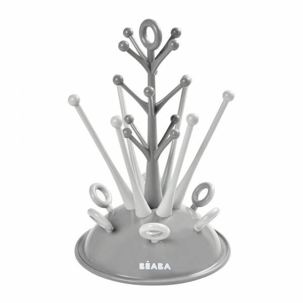 BEABA Bottle Draining Rack - Grey