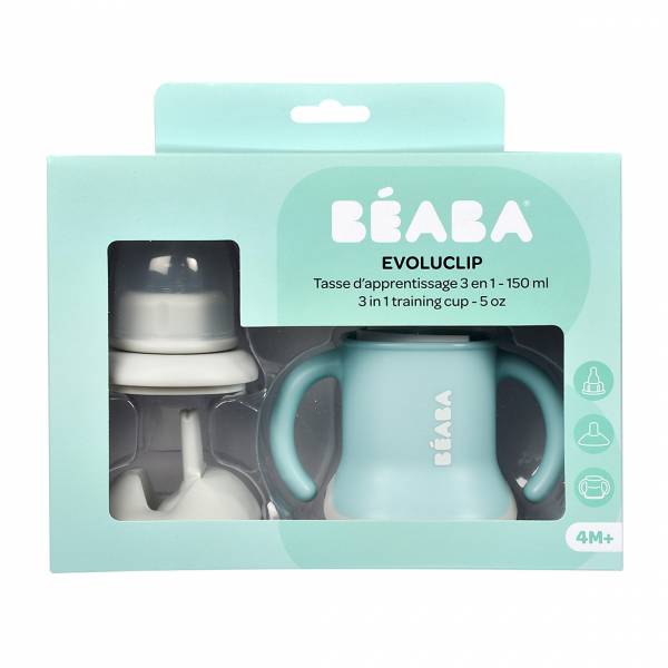 BEABA Evolutive Training Cup 3 in1 - Airy Green