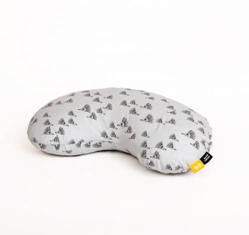 SIMPLY GOOD Compact Nursing Pillow - Grey Hedgehogs