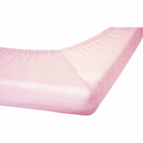 FILLIKID Fitted Sheet 140x70 Jersey - Pink