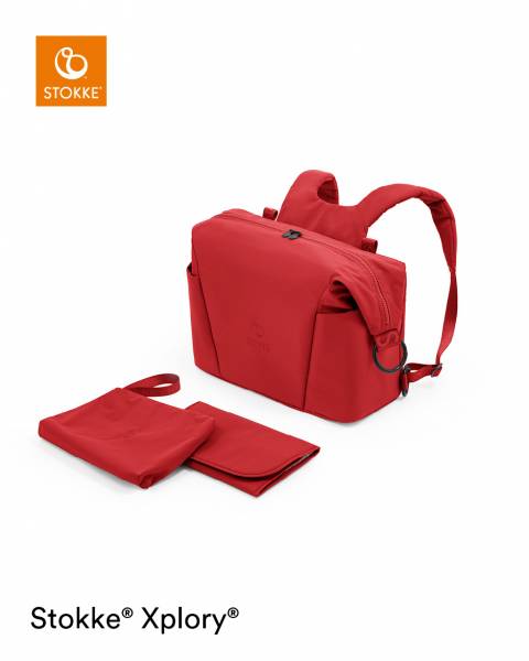 STOKKE Xplory X Changing Bag - Ruby Red