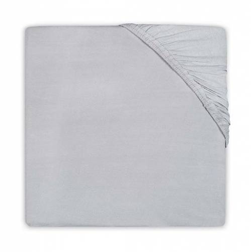 JOLLEIN Fitted Sheet Jersey 70/75x140/150 - Soft Grey