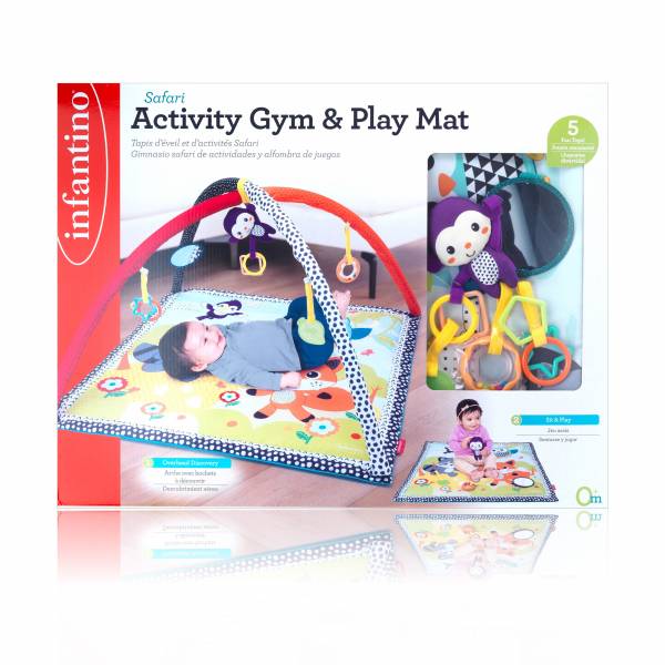 INFANTINO Activity Gym & Play Mat - Safari