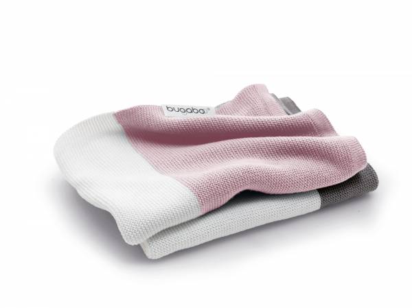 BUGABOO Light Cotton Blanket - Soft Pink Multi