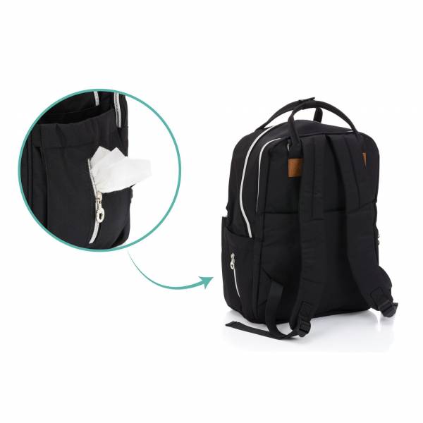 FILLIKID Changing Backpack Rom - Black