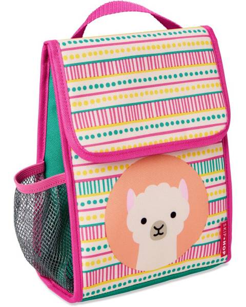 SKIP HOP ZOO LUNCH INSULATED LUNCH BAG PINK MOUSE 2009-RETIRED