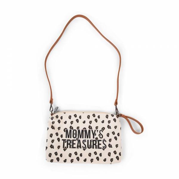 CHILDHOME Mommy's Clutch Bag Canvas - Leopard