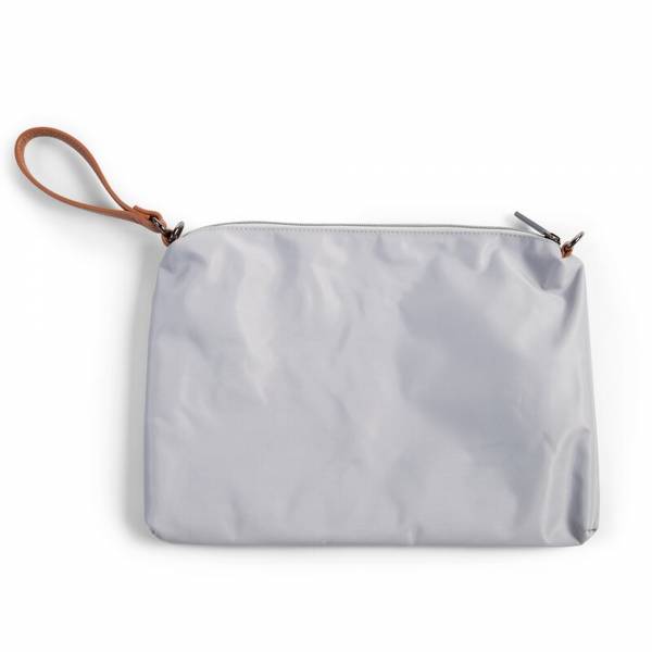 CHILDHOME Mommy's Clutch Bag - Grey/White