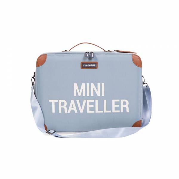 Childhome Mini Traveller Kids Suitcase Teddy Beige