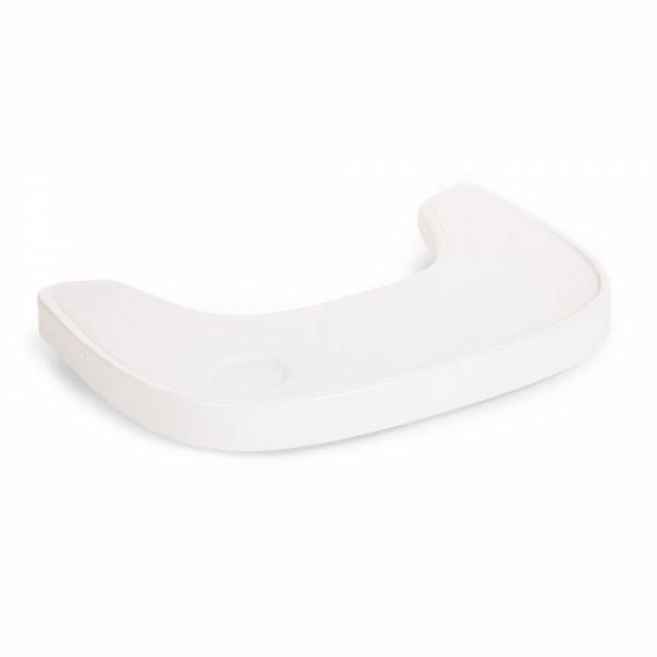 CHILDHOME Evolu Tray+Silicone Placemat - White