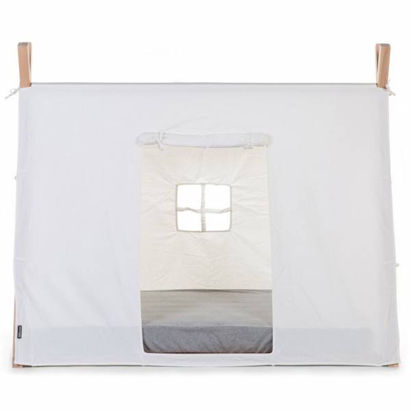 CHILDHOME Tipi Cot Bed Cover 70x140 - White