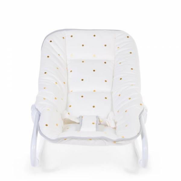 CHILDHOME Babysitter Swing Jersey - Gold Dots