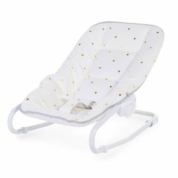 CHILDHOME Babysitter Swing Jersey - Gold Dots