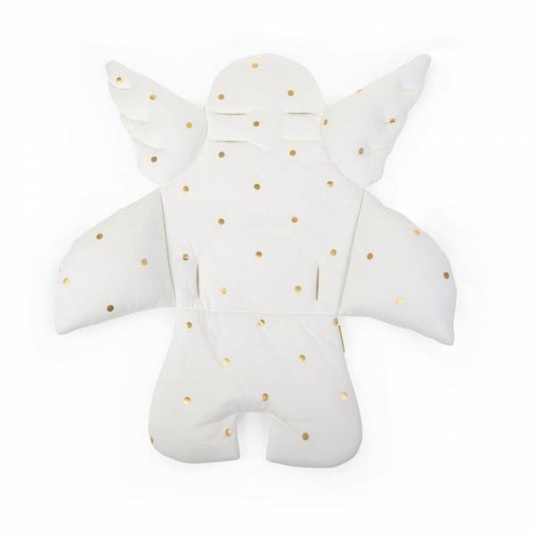 CHILDHOME Angel Universal Cushion Jersey - Gold Dots