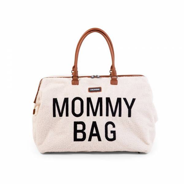 CHILDHOME Mommy Bag - Teddy Off White