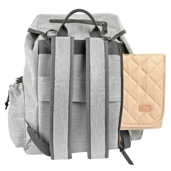BEABA Bag Vancouver Backpack -Heather Grey