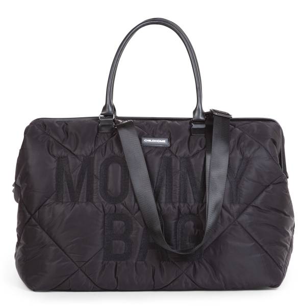 CHILDHOME Mommy Bag Puffered - Black