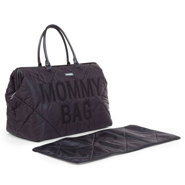 CHILDHOME Mommy Bag - Puffered Black