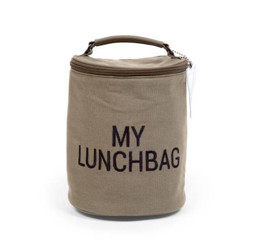 CHILDHOME Kids My Lunch Bag Insulated - Canvas/Khaki