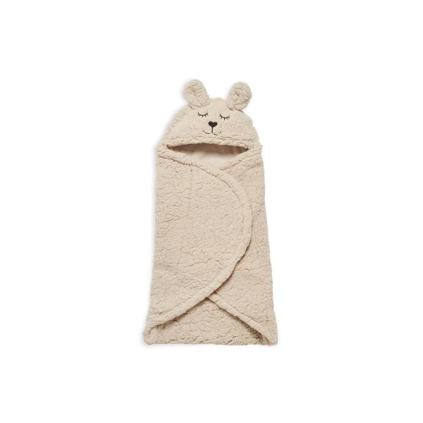 JOLLEIN Wrap Blanket Bunny - Nougat