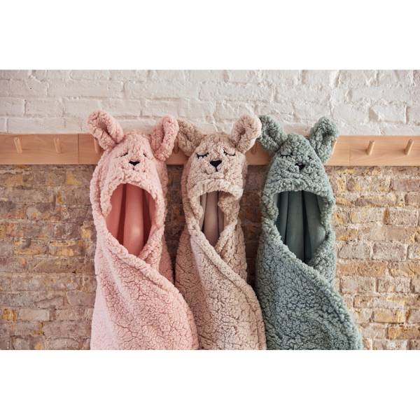 JOLLEIN Wrap Blanket Bunny - Nougat