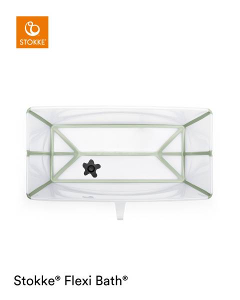 STOKKE Flexi Bath - X-Large Transparent Green