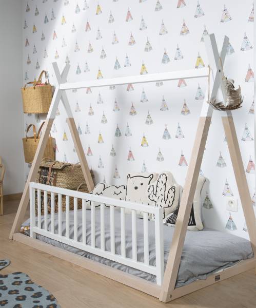 CHILDHOME Bed Rail Beech 120cm - Natural