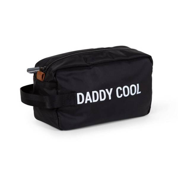 CHILDHOME Daddy Cool Toiletry Bag - Black/White