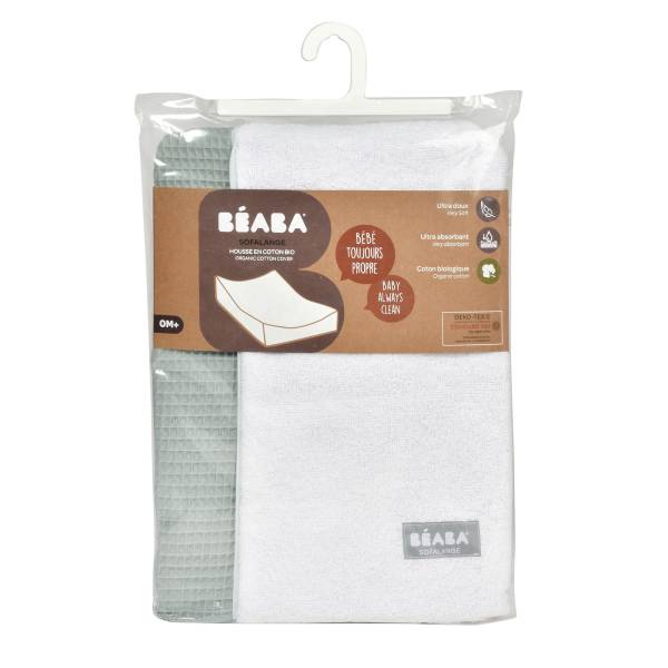 BEABA COVER Changing Mat SOFALANGE - Frosty Green