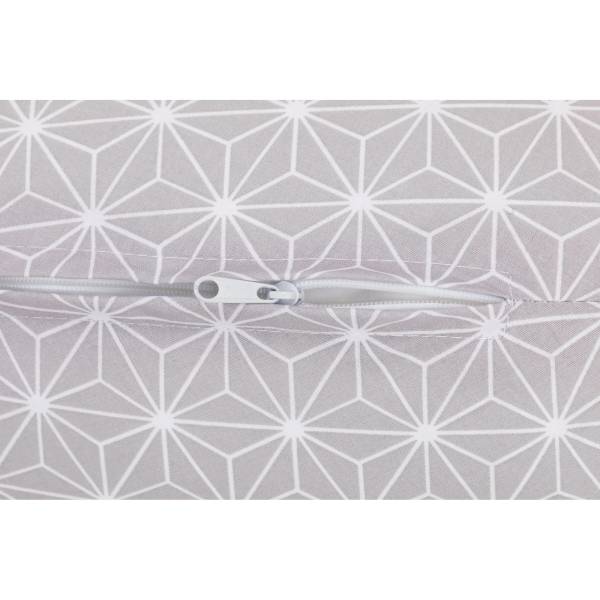FILLIKID Nursing Pillow LUXE Filling Fiber 190cm - Cube Grey