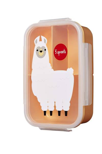 3 SPROUTS Lunch Bento Box - Llama