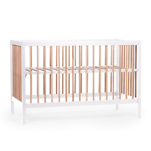 CHILDHOME Bed Cot 97 60x120 - White/Natural