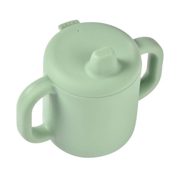 BEABA Silicone Learning Cup - Sage Green