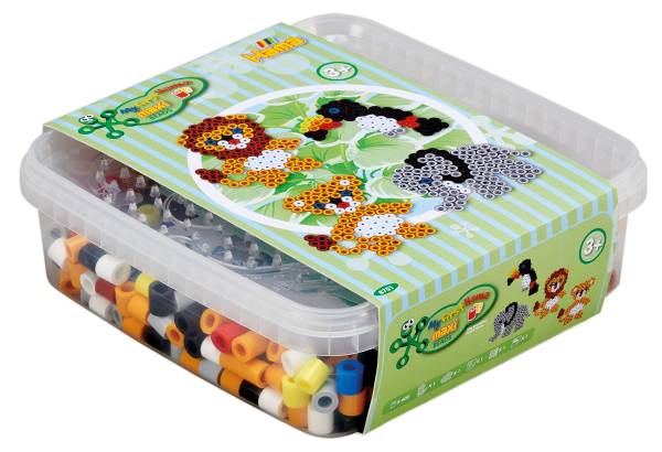 Hama Maxi Beads and Pegboards in Box - Jungle